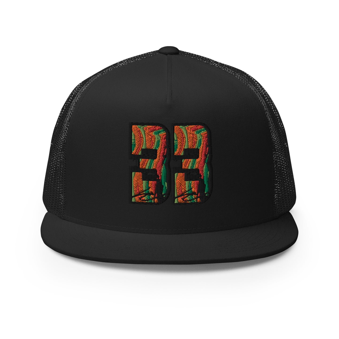 Signature *33* embroidered trucker hat